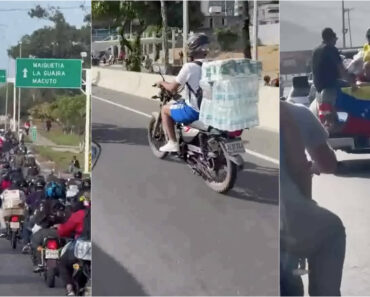 Centenas De Populares Partem De Caracas Para La Guaira Para Levar Ajuda Humanitária Centenas De Populares Partem De Caracas Para La Guaira Para Levar Ajuda Humanitária