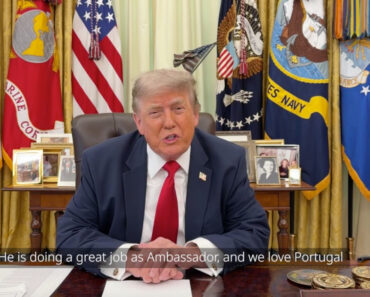Trump Grava Vídeo a Elogiar Portugal e Admite Uma Visita Nos Próximos Tempos Trump Grava Vídeo a Elogiar Portugal e Admite Uma Visita Nos Próximos Tempos