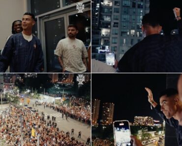 Ronaldo Lidera Euforia Na Varanda Do Hotel Em Toronto Após Vitória Sobre a Croácia Ronaldo Lidera Euforia Na Varanda Do Hotel Em Toronto Após Vitória Sobre a Croácia