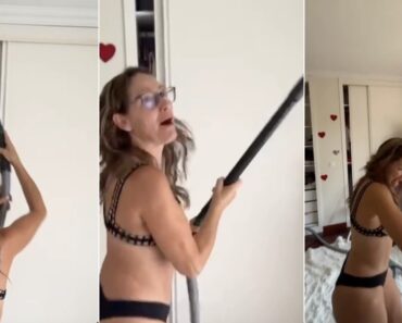 Fernanda Serrano Em Biquíni Faz Caça a Lagarto Em Casa Com Aspirador Fernanda Serrano Em Biquíni Faz Caça a Lagarto Em Casa Com Aspirador