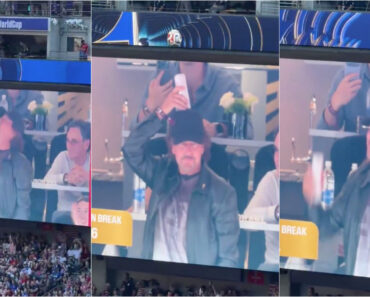 Eddie Vedder Rouba Atenções Ao Beber Cerveja De Penálti Durante Jogo Do Mundial Eddie Vedder Rouba Atenções Ao Beber Cerveja De Penálti Durante Jogo Do Mundial