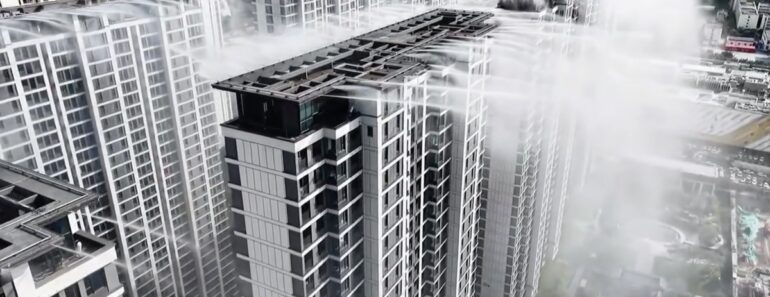Edifícios Geram Chuva Artificial Para Mitigar Ondas De Calor Edifícios Geram Chuva Artificial Para Mitigar Ondas De Calor