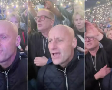 Homem Com Demência Surpreende Ao Cantar a Sua Música Favorita Num Concerto Dos Take That Homem Com Demência Surpreende Ao Cantar a Sua Música Favorita Num Concerto Dos Take That