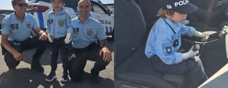 PSP Proporcionou Um Dia Inesquecível a Menino De 6 Anos Com Doença Rara PSP Proporcionou Um Dia Inesquecível a Menino De 6 Anos Com Doença Rara