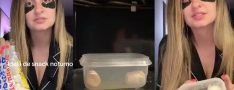 Marshmallow Crocante Em Menos De 1 Minuto? Receita Do Snack Noturno Viral Marshmallow Crocante Em Menos De 1 Minuto? Receita Do Snack Noturno Viral