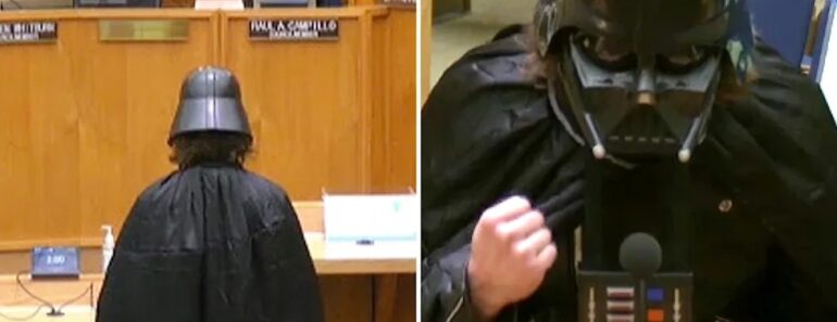Darth Vader Entra No Debate Municipal Sobre Vigilância Em San Diego Darth Vader Entra No Debate Municipal Sobre Vigilância Em San Diego