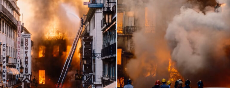 Câmara De Lisboa Reconstitui Incêndio Do Chiado Com Inteligência Artificial Câmara De Lisboa Reconstitui Incêndio Do Chiado Com Inteligência Artificial