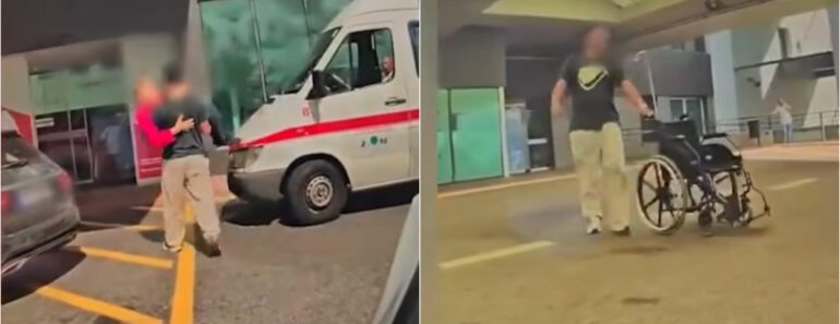 Motorista TVDE Leva Idosa Ao Colo Após Recusa De Cadeira De Rodas No Hospital De Cascais Motorista TVDE Leva Idosa Ao Colo Após Recusa De Cadeira De Rodas No Hospital De Cascais