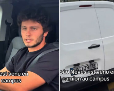 João Neves Surpreende à Chegada Ao Centro De Treinos De Carrinha João Neves Surpreende à Chegada Ao Centro De Treinos De Carrinha