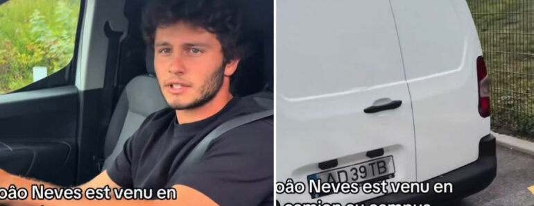 João Neves Surpreende à Chegada Ao Centro De Treinos De Carrinha João Neves Surpreende à Chegada Ao Centro De Treinos De Carrinha
