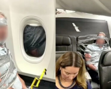 Passageiro Causa Caos Num Avião e Acaba Imobilizado Com Fita Adesiva Durante Voo Passageiro Causa Caos Num Avião e Acaba Imobilizado Com Fita Adesiva Durante Voo