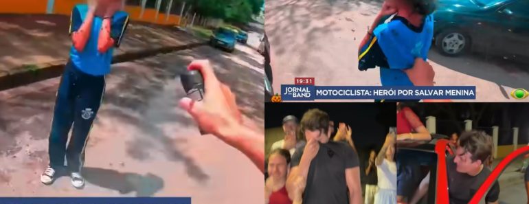 Homem Que Salvou Uma Menina De Um Ataque De Abelhas é Recompensado Com Uma Moto e Um Carro Homem Que Salvou Uma Menina De Um Ataque De Abelhas é Recompensado Com Uma Moto e Um Carro