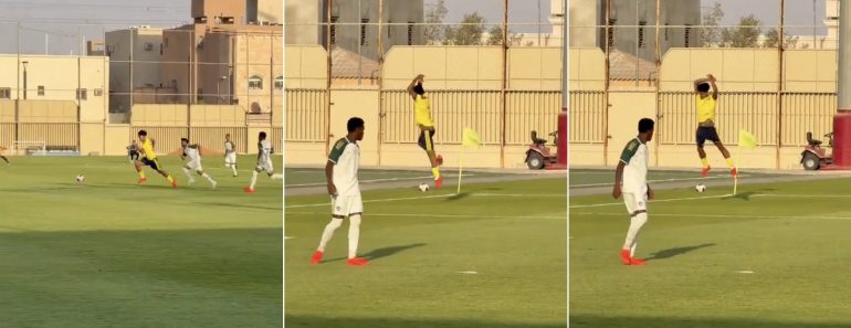 Cristianinho Marca Dois Golos e Repete Festejo Do Pai… Que Se Encontrava a Assistir Ao Jogo Cristianinho Marca Dois Golos e Repete Festejo Do Pai… Que Se Encontrava a Assistir Ao Jogo