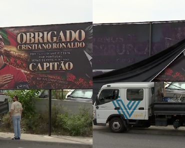 Lisboa Acordou Com Cartazes De Apoio a Ronaldo e Críticas a Jorge Jesus… Mas Já Foram Retirados Lisboa Acordou Com Cartazes De Apoio a Ronaldo e Críticas a Jorge Jesus… Mas Já Foram Retirados
