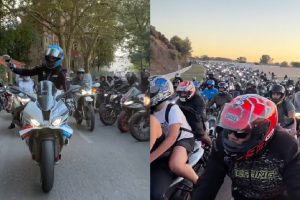Miguel Oliveira Lidera Desfile De Motas Entre Sintra e o Estoril Antes Do Mundial De Superbike