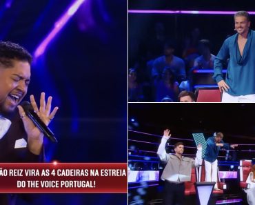 Momento Emocionante No The Voice Portugal Com João Reiz a Chorar Com Surpresa Inesperada Ao Virar As Cadeiras Momento Emocionante No The Voice Portugal Com João Reiz a Chorar Com Surpresa Inesperada Ao Virar As Cadeiras