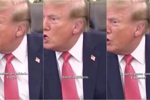Trump Perde a Paciência Com Jornalista Na Casa Branca: “É Melhor Ter Cuidado”