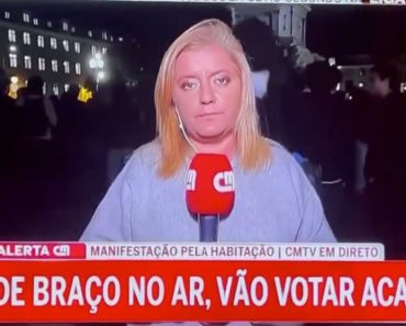 Tânia Laranjo Confrontada Por Manifestantes Após Comentário Sobre “Cheiro a Droga” Tânia Laranjo Confrontada Por Manifestantes Após Comentário Sobre “Cheiro a Droga”