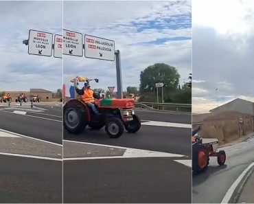 Cinco Amigos Viajam De Trator De Paris Até Ao Alto Minho e Chegam Este Sábado Cinco Amigos Viajam De Trator De Paris Até Ao Alto Minho e Chegam Este Sábado