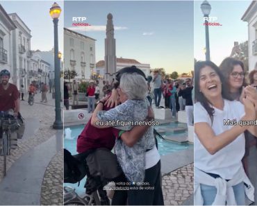 Português Deu a Volta Ao Mundo De Bicicleta e Foi Recebido Com Aplausos Em Tavira Português Deu a Volta Ao Mundo De Bicicleta e Foi Recebido Com Aplausos Em Tavira