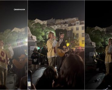 Carolina Deslandes Canta «A Gente Vai Continuar» Com Coro Da Multidão No Rossio Carolina Deslandes Canta «A Gente Vai Continuar» Com Coro Da Multidão No Rossio